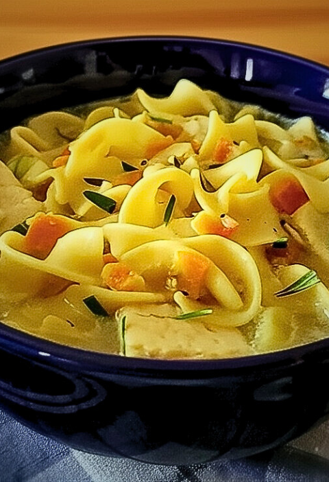 Chicken noodle soup in a jar recipe