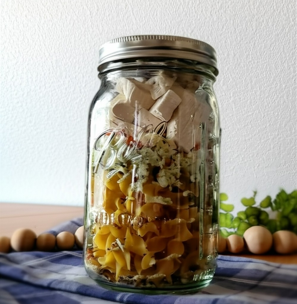 Chicken noodle soup in a jar recipe 2